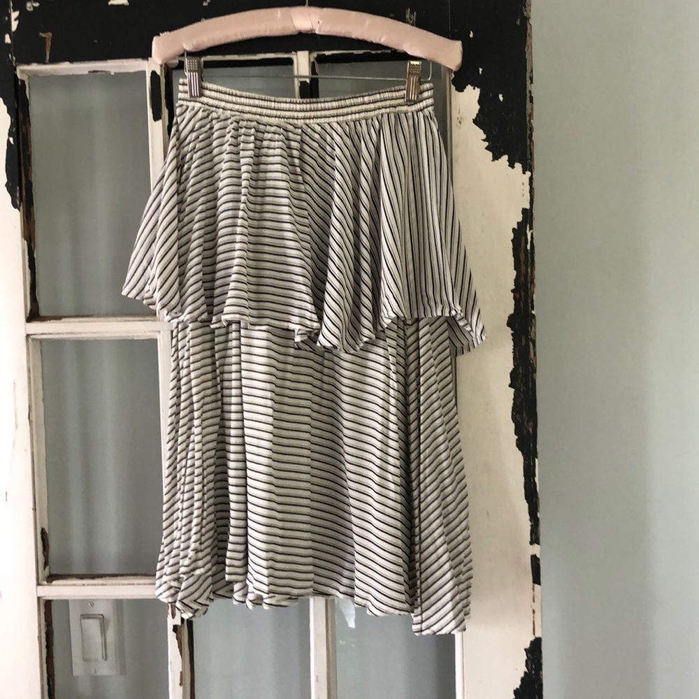 Faithful peplum skirt